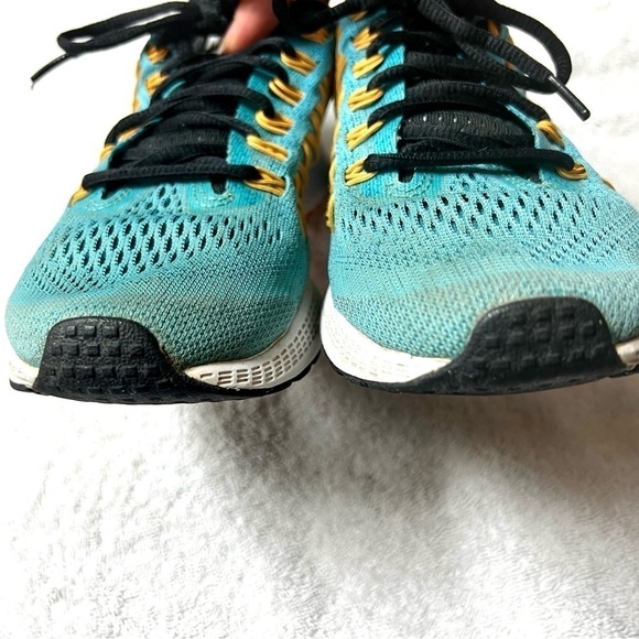 Nike Zoom Pegasus 32 Blue Orange Sneakers women size 7 - Picture 6 of 11